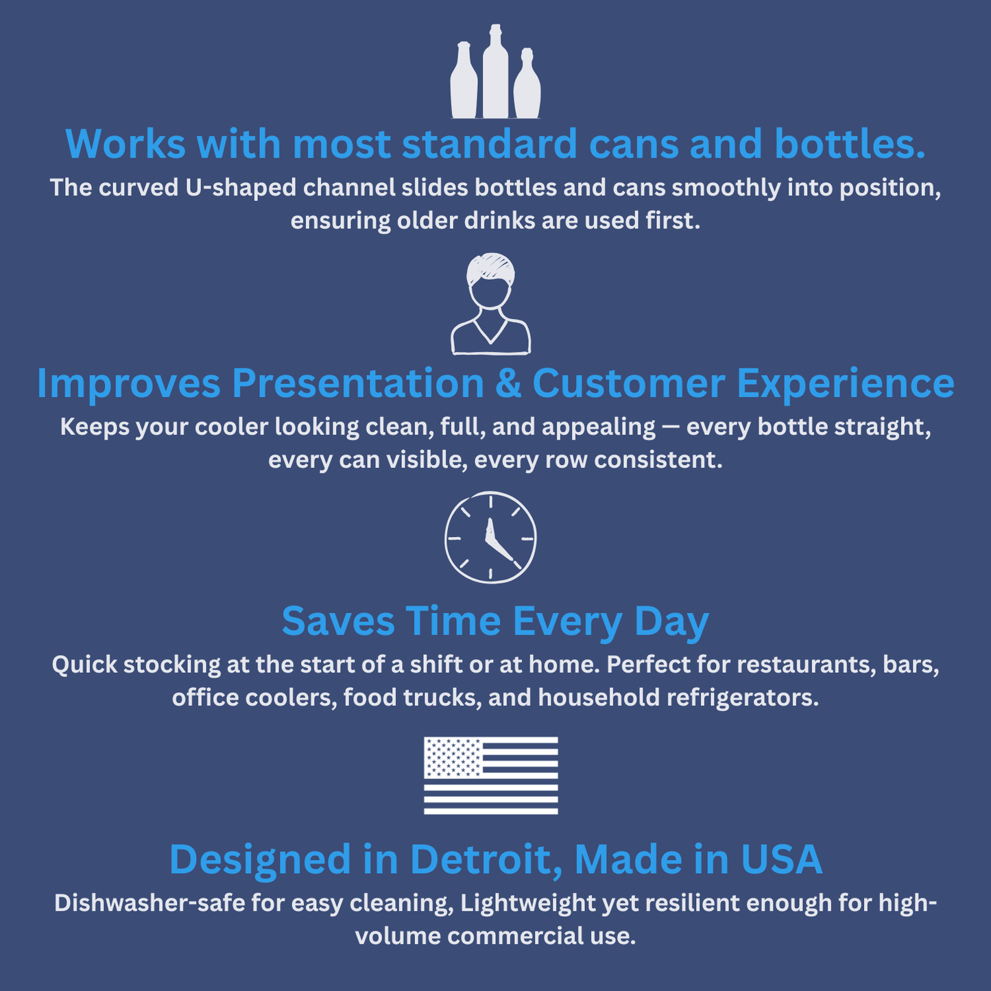 U-Beverage Tray™ Bottles/Can