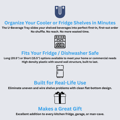 U-Beverage Tray™ Bottles/Can